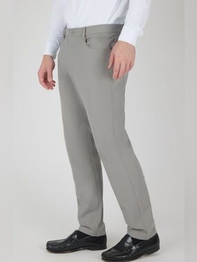 90 degree by reflex MEN'S TRICOT POCKET PANT nacreous cloud 34x32 new